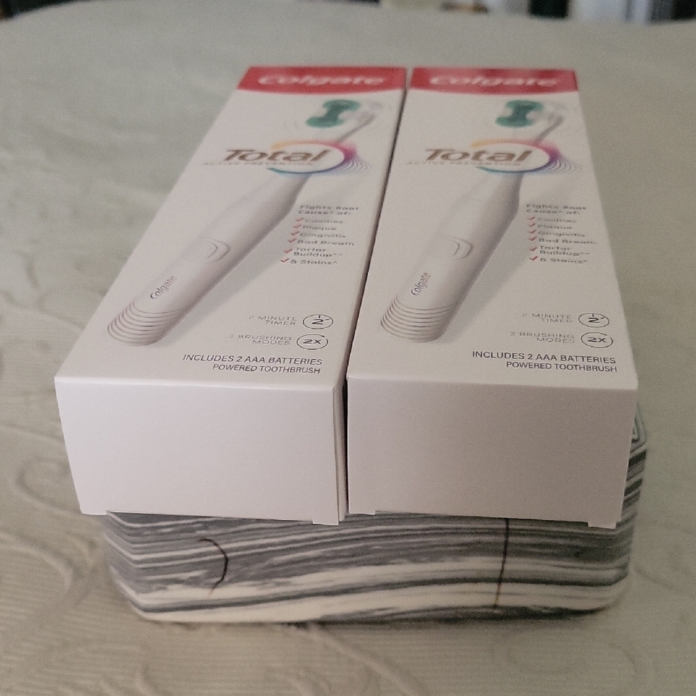 Two Colgate Total Battery Toothbrush Duo - Picture 8 of 8